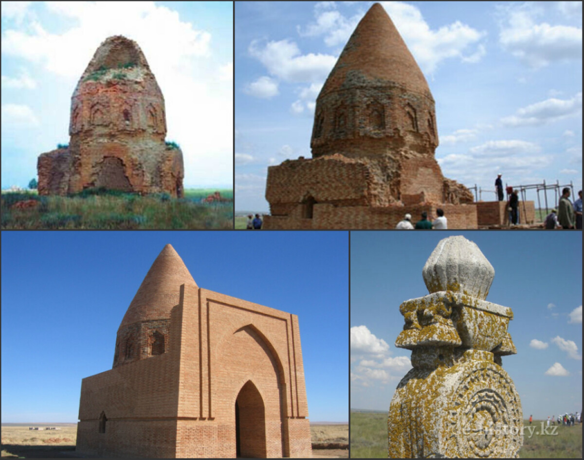 Sourdoughs. Abat-Baitak mausoleum  - e-history.kz