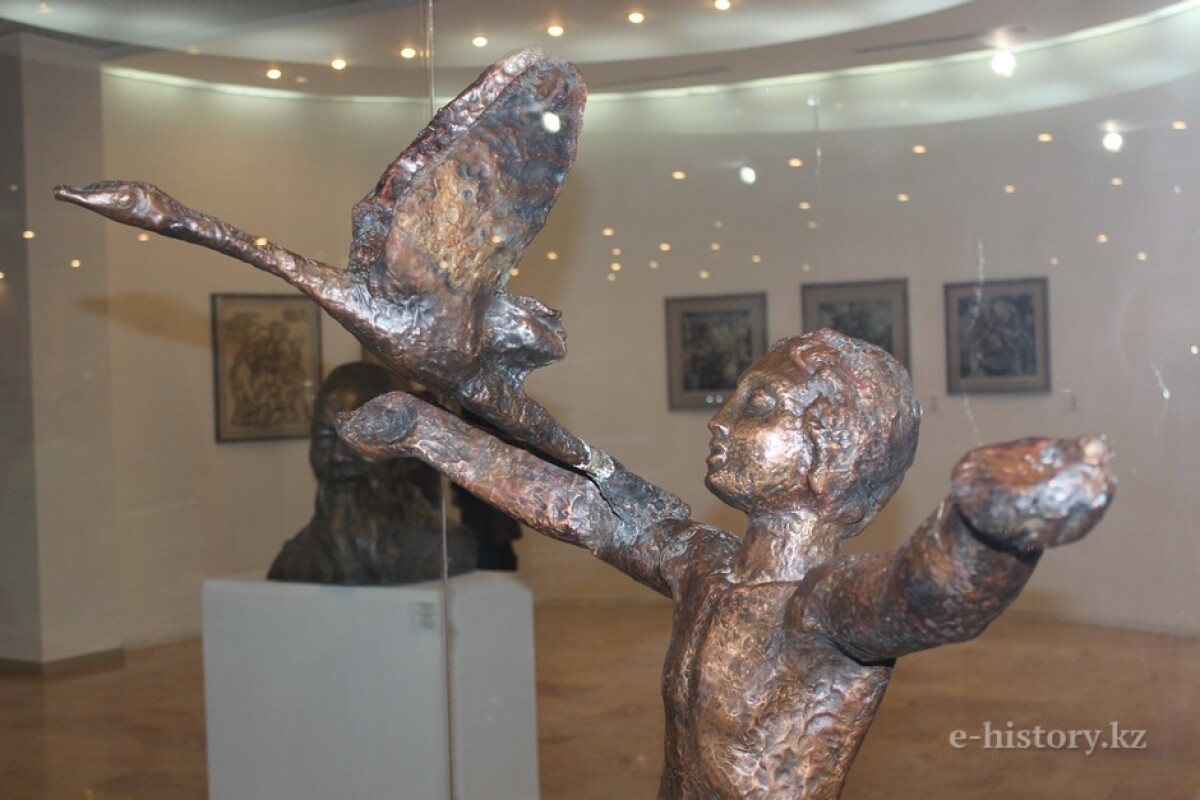 The hall of graphics and sculpture was opened in “Astana” art gallery   - e-history.kz