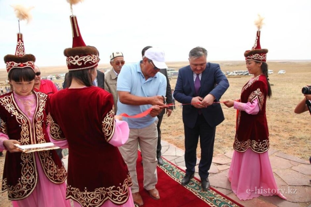 Solemn opening of the stele “The battle of Bulanty” - e-history.kz