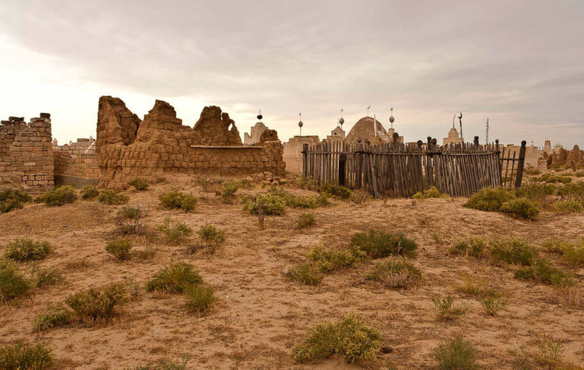 Funeral rites - the preparation  - e-history.kz