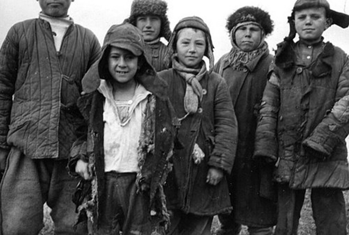 Hunger and children - e-history.kz